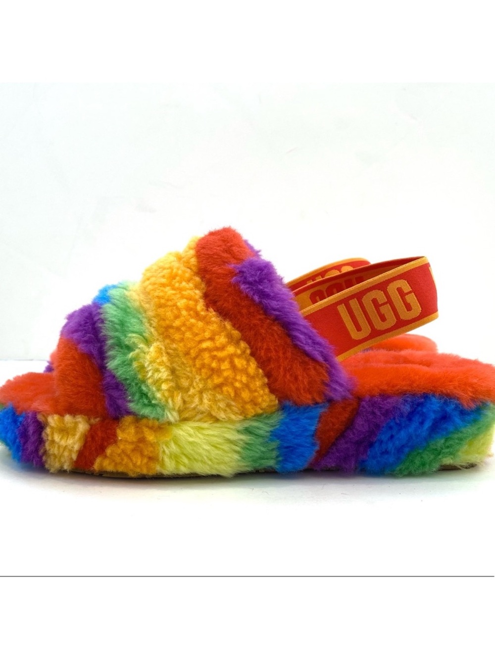 UGG Fluff Yeah Cali Collage
Rainbow Pride Slide Slipper Sandal
Woman's Size 6